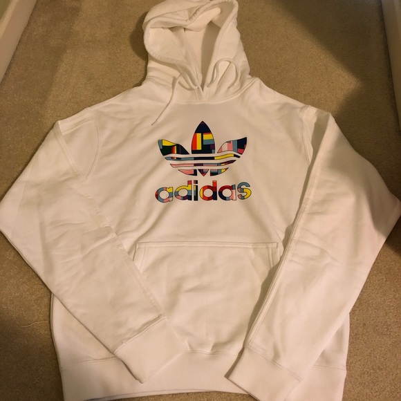 ADIDIAS Pride Flag Fill Hoodie - Gender Neutral - Picture 2 of 7